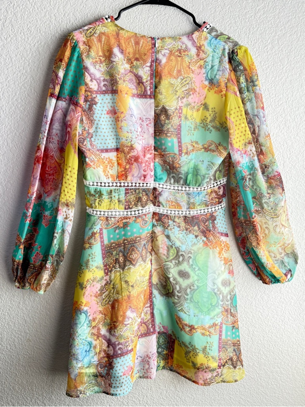 Floral Renaissance Dress - Picture 4 of 4